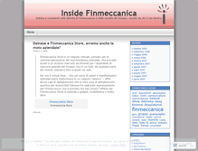 Tablet Screenshot of finmeccanicainside.wordpress.com