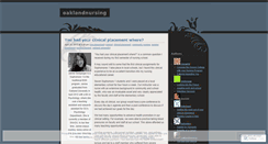 Desktop Screenshot of oaklandnursing.wordpress.com