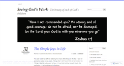 Desktop Screenshot of godsatworkatlsvi.wordpress.com