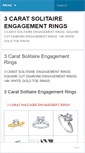 Mobile Screenshot of 3caratsolitaireengagementringsvmqx.wordpress.com