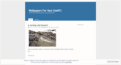 Desktop Screenshot of eeewallpapers.wordpress.com