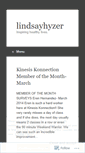 Mobile Screenshot of lindsayhyzer.wordpress.com