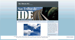 Desktop Screenshot of nastrilhasdoide.wordpress.com