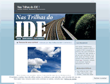 Tablet Screenshot of nastrilhasdoide.wordpress.com