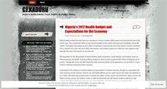 Desktop Screenshot of kaduru.wordpress.com