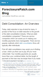 Mobile Screenshot of foreclosurepatch.wordpress.com