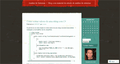 Desktop Screenshot of analisedesistemas.wordpress.com