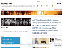 Tablet Screenshot of laoveja100.wordpress.com