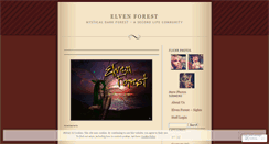 Desktop Screenshot of elvenforest.wordpress.com