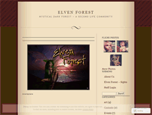 Tablet Screenshot of elvenforest.wordpress.com