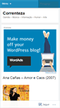 Mobile Screenshot of correnteza.wordpress.com