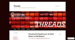 Desktop Screenshot of mscthreads.wordpress.com