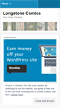 Mobile Screenshot of longstonecomics.wordpress.com