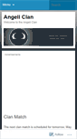 Mobile Screenshot of angeliclan.wordpress.com