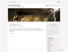 Tablet Screenshot of genrebender.wordpress.com