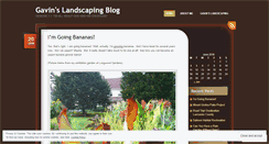 Desktop Screenshot of gavinslandscaping.wordpress.com