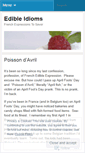 Mobile Screenshot of frenchfoodexpressions.wordpress.com