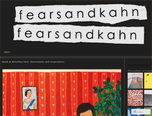Tablet Screenshot of fearsandkahnblog.wordpress.com