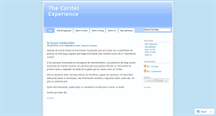 Desktop Screenshot of coriblog.wordpress.com