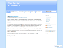 Tablet Screenshot of coriblog.wordpress.com