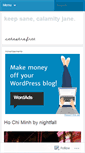 Mobile Screenshot of catastrofree.wordpress.com