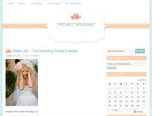 Tablet Screenshot of firstclassweddingsandevents.wordpress.com