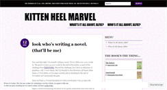 Desktop Screenshot of kittheelmarvel.wordpress.com