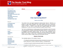Tablet Screenshot of gendertrust.wordpress.com