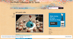 Desktop Screenshot of lespetitgateaux.wordpress.com