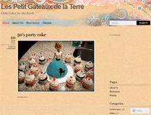 Tablet Screenshot of lespetitgateaux.wordpress.com