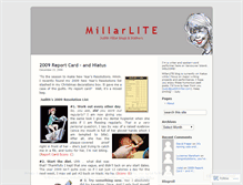 Tablet Screenshot of millarlite.wordpress.com