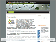 Tablet Screenshot of fraternidad.wordpress.com