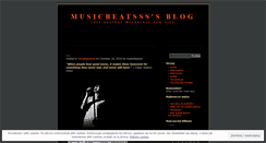 Desktop Screenshot of musicbeatsss.wordpress.com