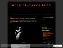 Tablet Screenshot of musicbeatsss.wordpress.com