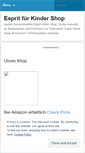 Mobile Screenshot of espritforkinder.wordpress.com