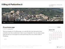 Tablet Screenshot of pattionline.wordpress.com