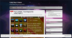 Desktop Screenshot of fadlyboy.wordpress.com