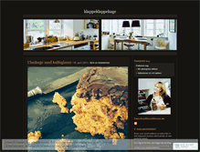 Tablet Screenshot of klappeklappekage.wordpress.com