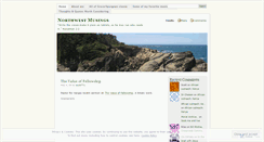 Desktop Screenshot of northwestmusings.wordpress.com