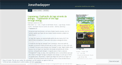 Desktop Screenshot of jonathadapper.wordpress.com