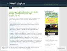 Tablet Screenshot of jonathadapper.wordpress.com
