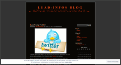 Desktop Screenshot of leadinfos.wordpress.com