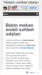 Mobile Screenshot of bizimvatan.wordpress.com