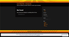 Desktop Screenshot of exvideos.wordpress.com