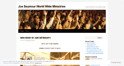 Desktop Screenshot of joeseymourministries.wordpress.com