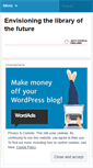 Mobile Screenshot of librariesconversation.wordpress.com