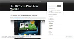 Desktop Screenshot of optimusproc660.wordpress.com