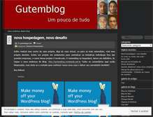 Tablet Screenshot of gutemblog.wordpress.com