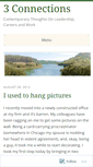 Mobile Screenshot of 3connections.wordpress.com