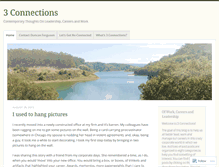 Tablet Screenshot of 3connections.wordpress.com